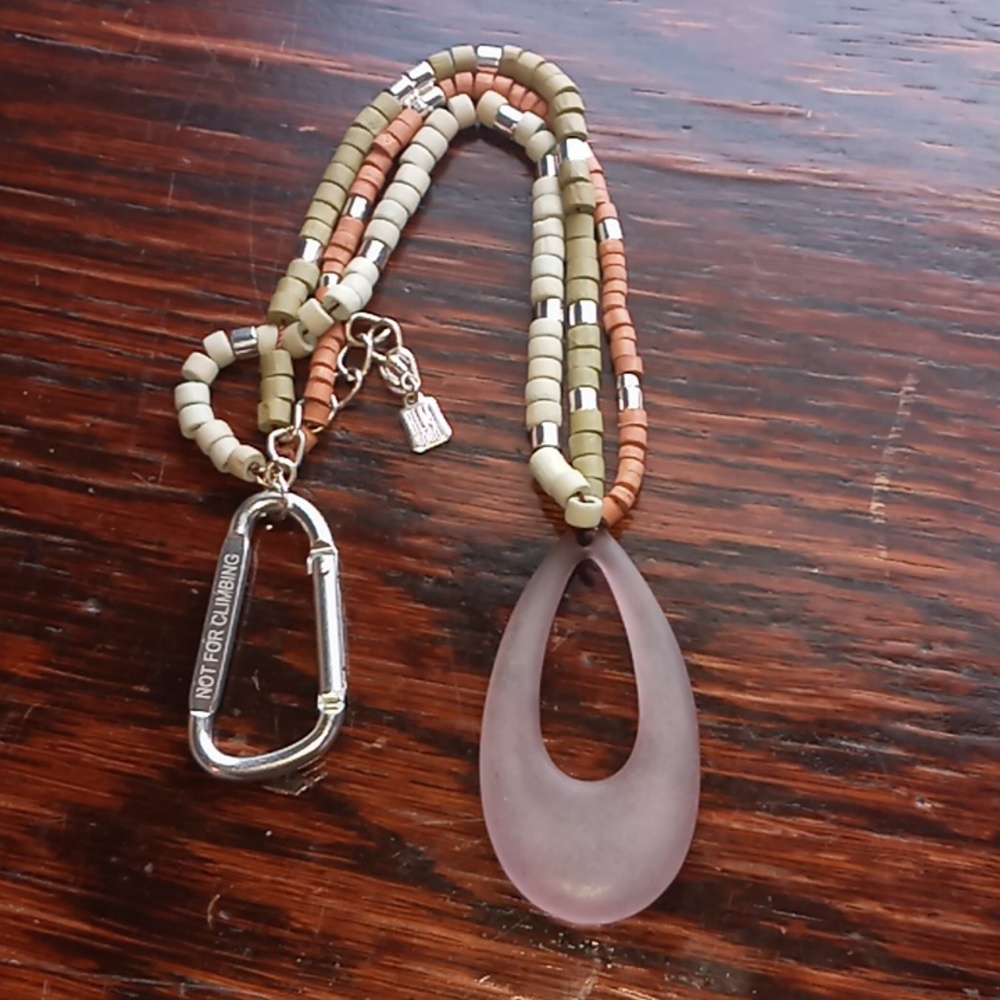 Long beaded keychain